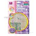 7\" 12 Glister Pencil,basswood,with eraser,with blister pack.